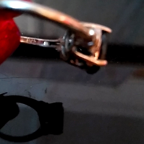 Natural Chrome Russian Diopside Diamond Baguette White Silver - Picture 11 of 15